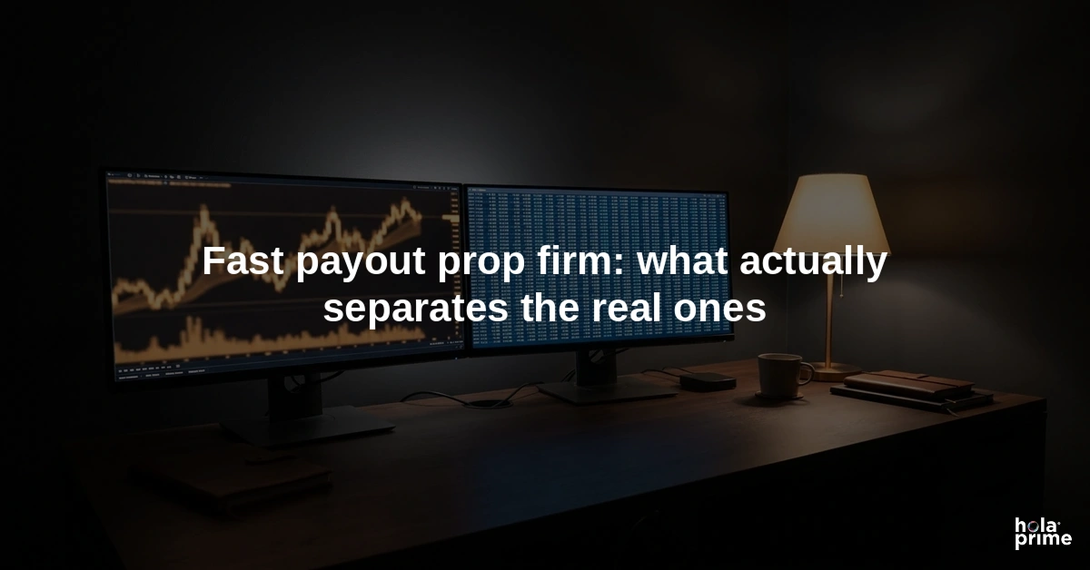 Fast Payout Prop Firm: What Actually Separates The Real Ones