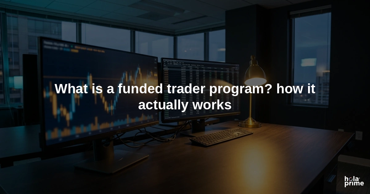 What Is A Funded Trader Program? How It Actually Works